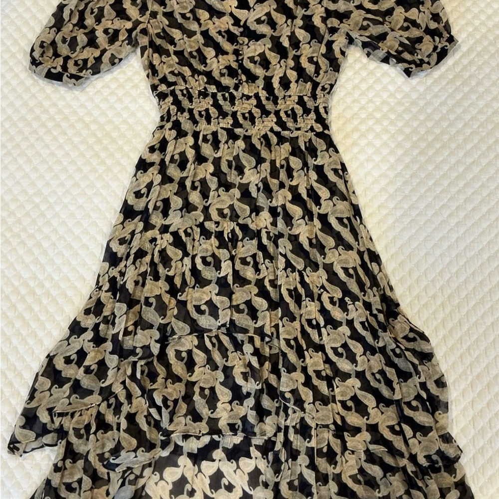 The Kooples paris paisley midi Dress